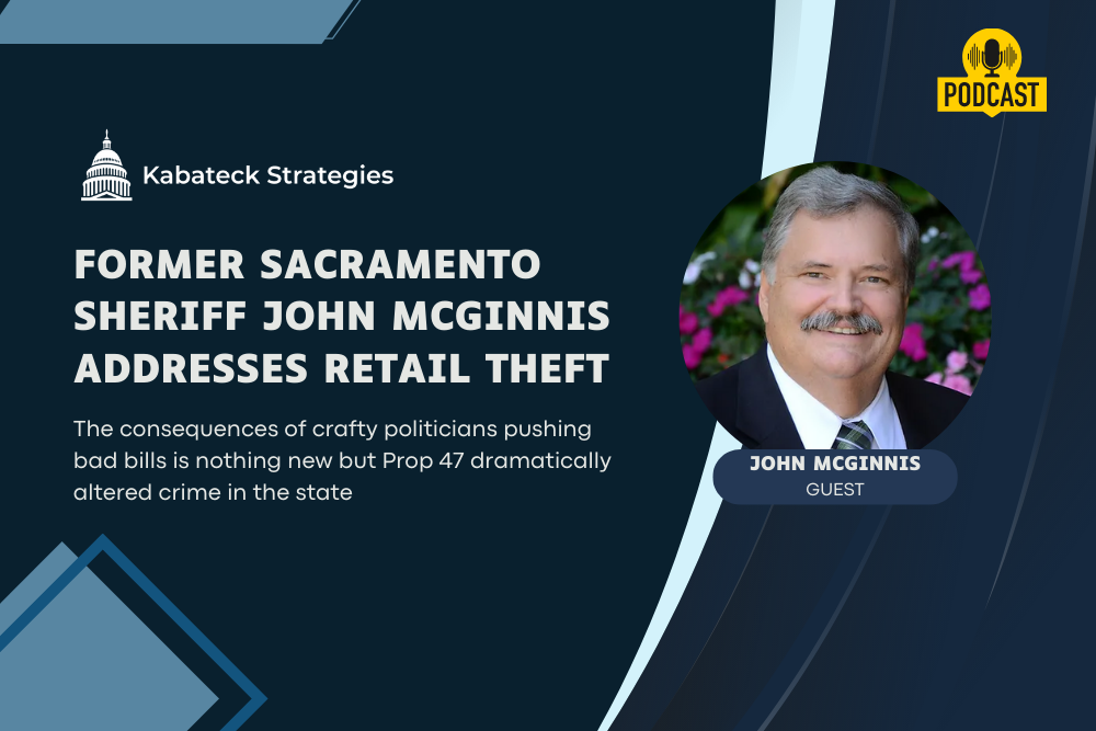 Former Sacramento Sheriff John McGinnis Addresses Retail Theft